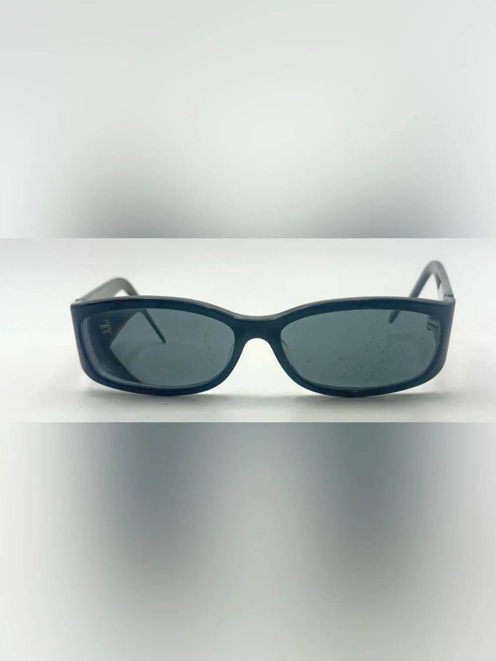 Norma Kamali 7564 Black Oval Sunglasses Frames Only